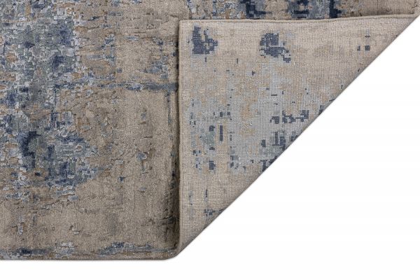 Индийский ковер из шерсти и бамбукового шёлка «UVENUTI» LRB1545-C.GREY-B.MIRAGE 198 x 300 см