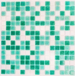 Мозаика Bonaparte Emily 327x327 зеленая