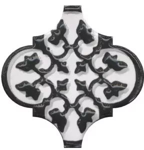 Декор настенный Арабески орнамент 65x65 белый OS\A26\65000