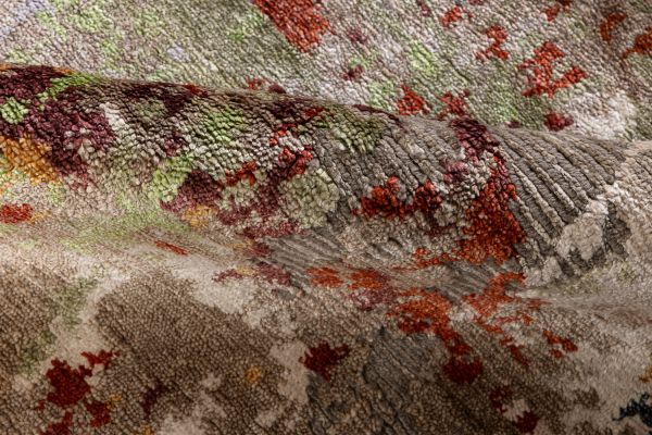 Индийский ковер из арт-шёлка и шерсти «STORM» LPF11217-MULTI 200 x 301 см Индийский ковер из арт-шёлка и шерсти «STORM» LPF11217-MULTI 200 x 301 см