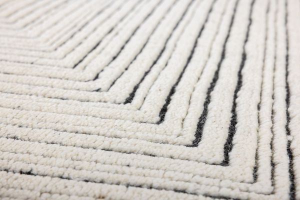 Индийский ковер из шерсти «SORRENTO» RILEY3B-IVORY 242 x 341 см