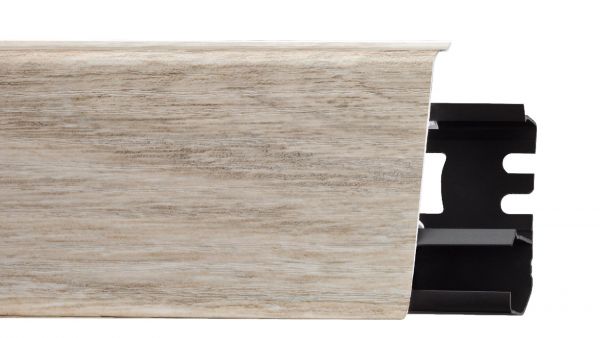 Плинтус ПВХ INDO ARBITON 03 Дуб Лофт   70х26х2500мм