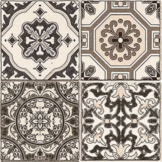 Декор напольный Астрид Декор напольный 58*58 (1*108)  Ласселсбергер 3601-0102-1001