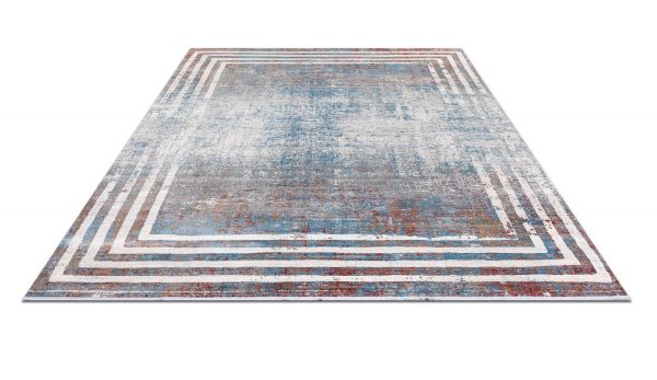 Турецкий ковер из эвкалиптового шёлка и акрила «EGOISTE» M254C-D.GRY-TER 160 x 230 см