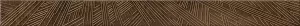Бордюр настенный Chiron Marron Stella 16 62x709 коричневый