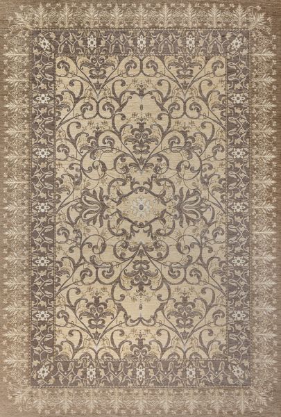 Бельгийский ковер из вискозы, акрила и хлопка «ELEGANT TAPESTRY» DIORA-BRN-7814 155 x 220 см