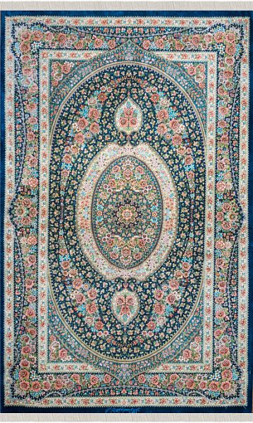 Иранский ковёр из шёлка «QOM» 12-615/S-IR
