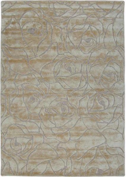Индийский ковёр из шерсти и арт-шёлка «GUY LAROCHE» ROSE(14)-ECR