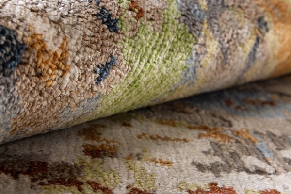 Индийский ковер из арт-шёлка и шерсти «STORM» LPF11217-MULTI 200 x 301 см Индийский ковер из арт-шёлка и шерсти «STORM» LPF11217-MULTI 200 x 301 см