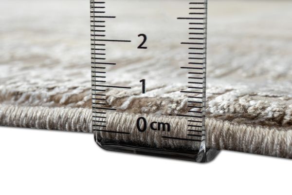 Турецкий ковер из эвкалиптового шёлка и акрила «EGOISTE» M634D-CRE-DBGE 160 x 230 см