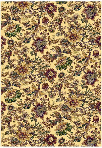 Бельгийский ковер из вискозы «BRILLIANCE» V541-IVR 80 x 150 см