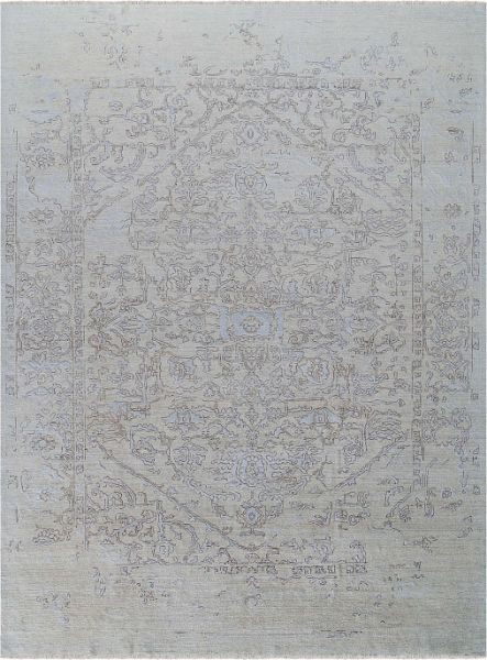 Пакистанский ковёр из шерсти «QALAM» SKY(273X371)