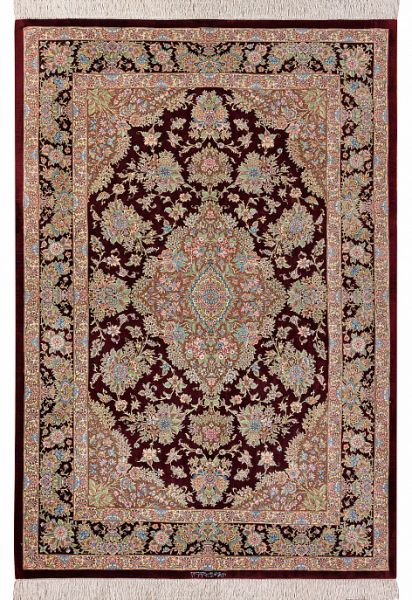 Иранский ковёр из шёлка «QOM» 14-264-IR