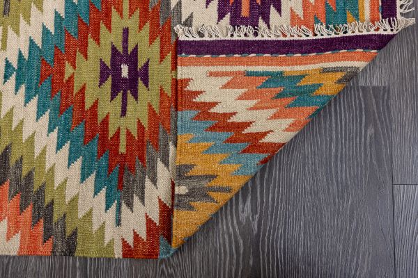 Индийский ковер из шерсти «KILIM (EWT)» KL484 200 x 290 см