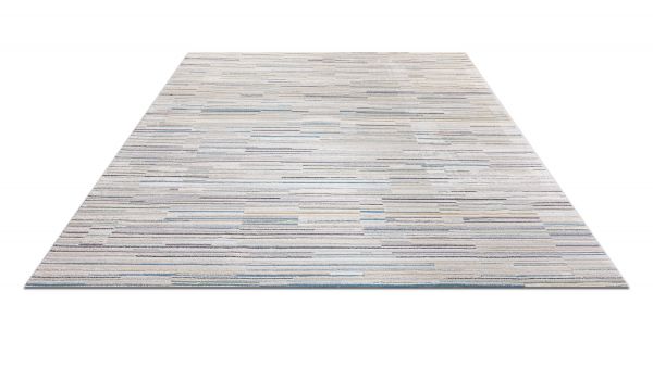 Турецкий ковер из полиэстера и полипропилена «KLASS» 9584A-BLU - LPRL 80 x 150 см
