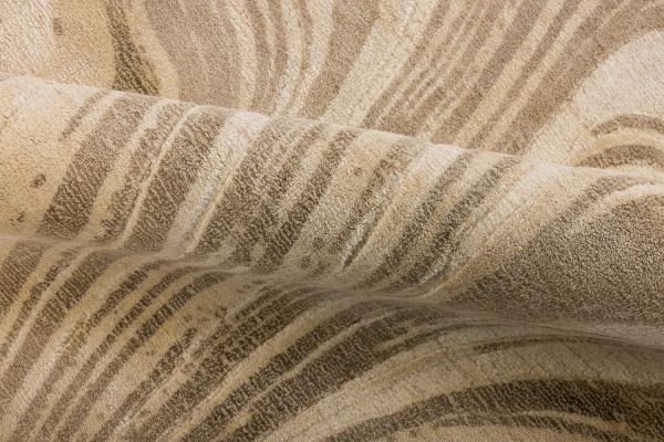 Индийский ковер из арт-шёлка и шерсти «EVEREST» 2023309-TAN 162 x 240 см