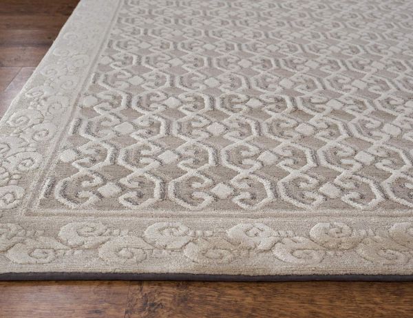 Непальский ковер из шерсти и шёлка «ART DECO RUGS» CASABLANCA-IMG 05 (90128) 253 x 299 см