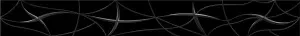 Бордюр настенный Vela Nero Stella 62x505 черный