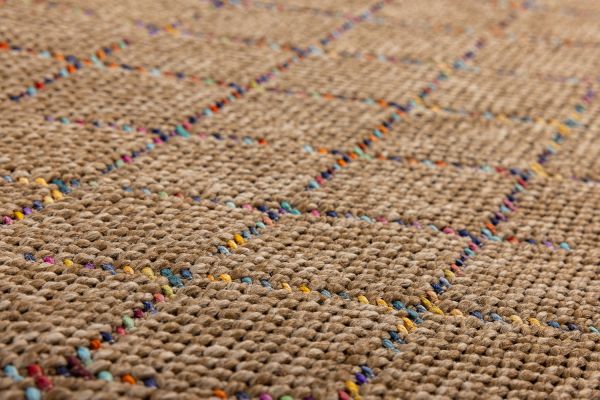 Турецкий ковер из полиэстера и полипропилена «MULTI» MLT-120301 80 x 150 см