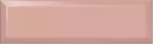 Плитка настенная Аккорд грань 85x285 розовая светлая 9025