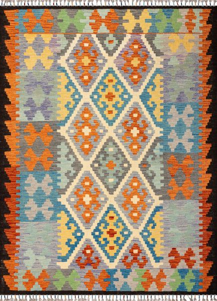 Пакистанский ковер из шерсти «KILIM» 23-384 145 x 195 см