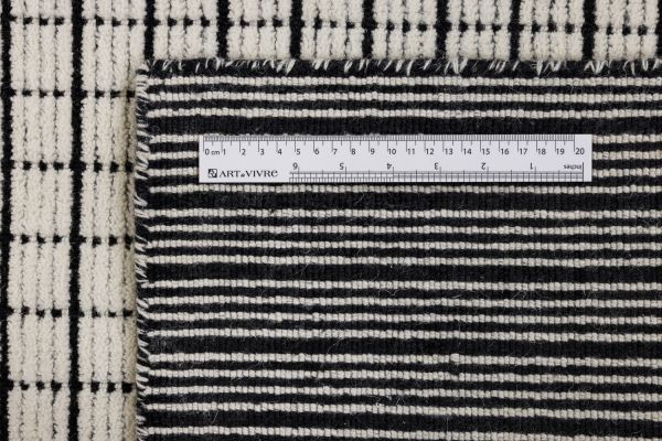 Индийский ковер из шерсти и хлопка «DOVE MODERN» SR55-IV.BLK 200 x 300 см Индийский ковер из шерсти и хлопка «DOVE MODERN» SR55-IV.BLK 200 x 300 см