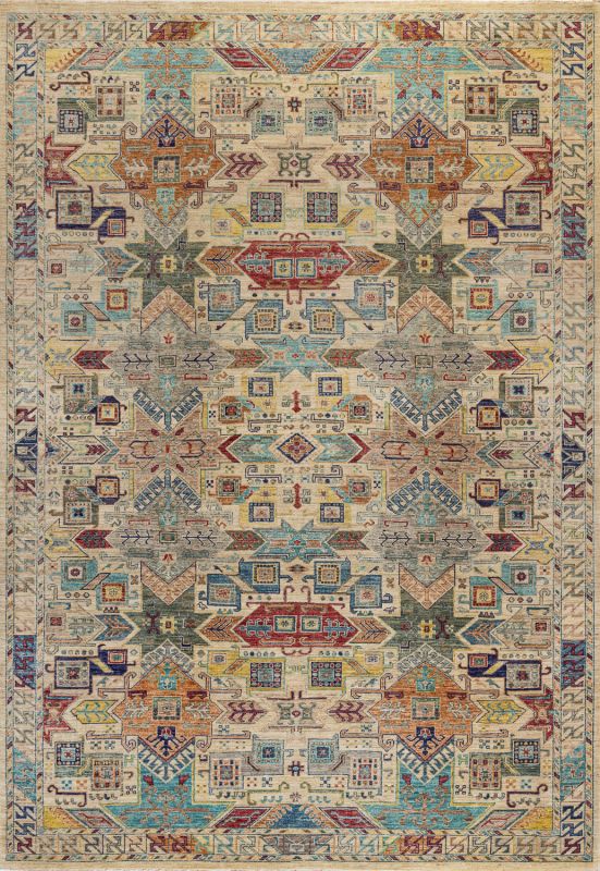 Пакистанский ковер из шерсти «WAZIR» IVORY-IVORY(205x296) 205 x 296 см Пакистанский ковер из шерсти «WAZIR» IVORY-IVORY(205x296) 205 x 296 см