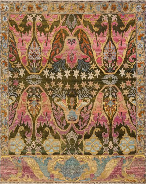 Индийский ковер из шерсти «ZIEGLER VINTAGE» AC228-GREEN(265x312) 265 x 312 см Индийский ковер из шерсти «ZIEGLER VINTAGE» AC228-GREEN(265x312) 265 x 312 см