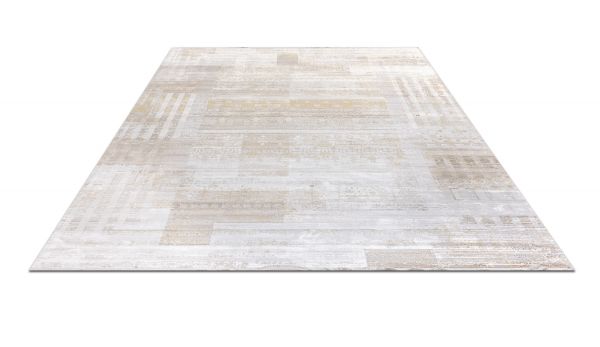 Турецкий ковер из эвкалиптового шёлка и акрила «EGOISTE» M634D-CRE-DBGE 160 x 230 см