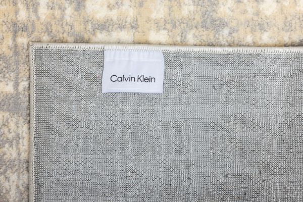 Турецкий ковер из полипропилена и полиэстера «CALVIN KLEIN Enchanting» ECH05-GRYIV 160 x 221 см