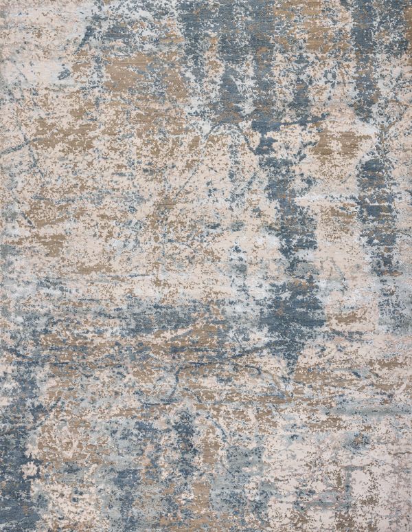 Индийский ковер из шерсти и арт-шёлка «CHAOS THEORY» ESK407-MINK-B.MIRAGE 203 x 305 см