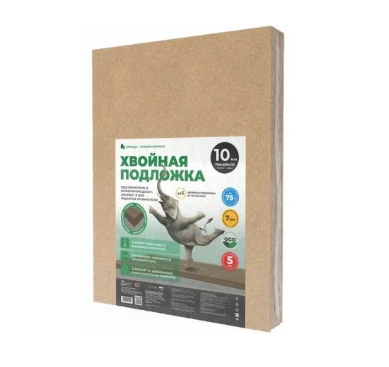 Хвойная подложка Steico 790×590×10мм/4,6м²