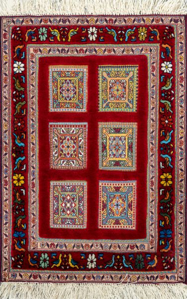 Иранский ковер из шерсти «KILIM BAFT» 21-1023 66 x 93 см