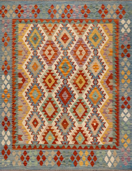 Пакистанский ковер из шерсти «KILIM» 23-15709 159 x 200 см