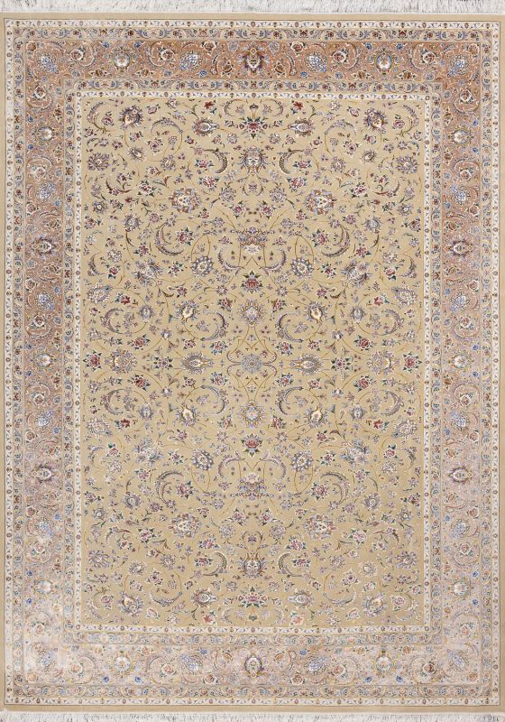 Иранский ковер из шёлка и модала «MASTERPIECE QUM» 012-24-25-BEIGE 300 x 400 см Иранский ковер из шёлка и модала «MASTERPIECE QUM» 012-24-25-BEIGE 300 x 400 см