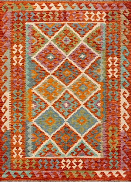 Пакистанский ковер из шерсти «KILIM» 23-15574 124 x 165 см