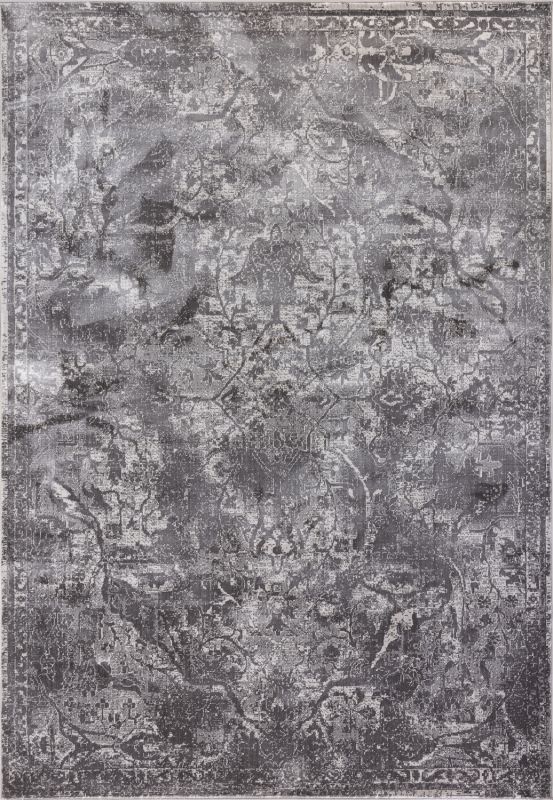 Турецкий ковер из полиэстера «JULIA» 43239A-LGRY-DGRY 200 x 290 см Турецкий ковер из полиэстера «JULIA» 43239A-LGRY-DGRY 200 x 290 см