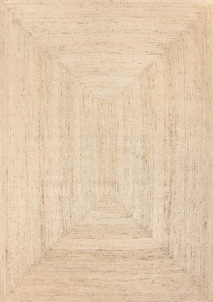 Индийский ковер из джута «JUTE» BEIGE 135 x 195 см