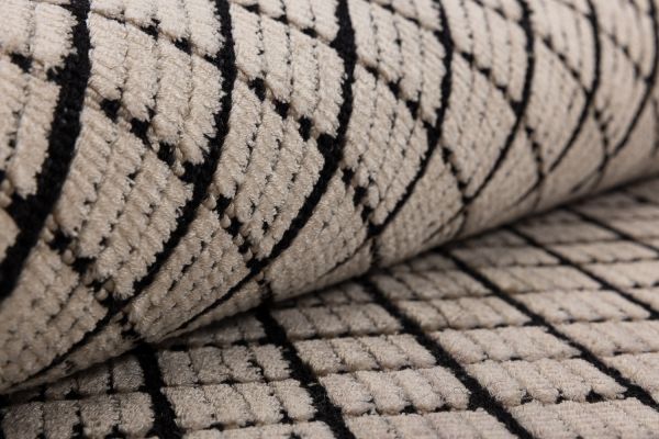 Индийский ковер из эвкалиптового шёлка, шерсти и хлопка «DOVE MODERN» SR09B-SILVER 250 x 300 см