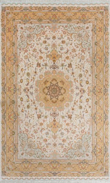 Иранский ковер из шерсти и шёлка «TABRIZ SHIRFAR» 9-370-IR 200 x 310 см