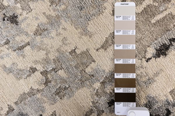 Индийский ковер из арт-шёлка «STORM» FR1221-SILVER-CHARCOAL(Round) 180 x 180 см Индийский ковер из арт-шёлка «STORM» FR1221-SILVER-CHARCOAL(Round) 180 x 180 см