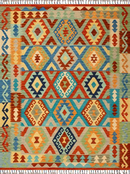 Пакистанский ковер из шерсти «KILIM» 23-399 152 x 195 см