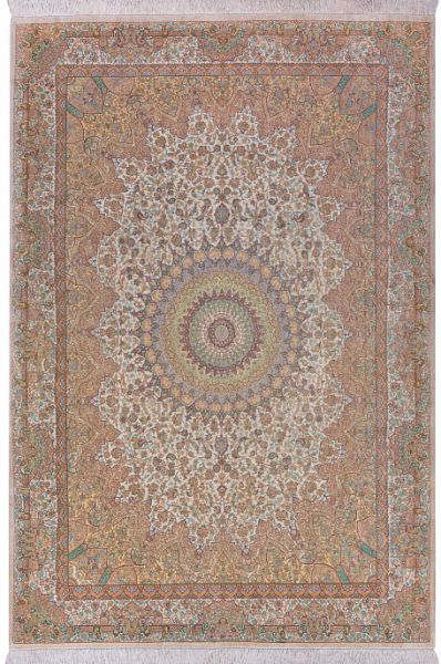 Иранский ковёр из шёлка «QOM» 12-8-IR