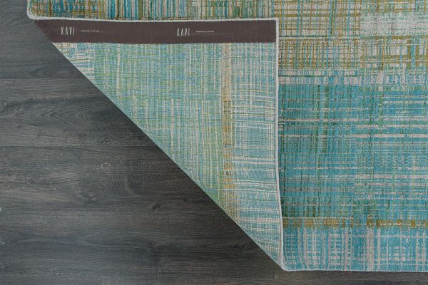 Индийский ковёр из шерсти и бамбукового шёлка «UNSTRING» SRB701-CGRY-LTUR
