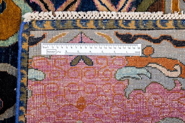 Индийский ковёр из шерсти «ZIEGLER VINTAGE» AC228-BLU-MIX(257x315)