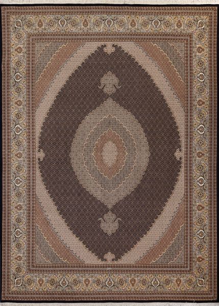 Иранский ковер из шерсти и шёлка «TABRIZ MAHI» 9-336-IR 305 x 410 см