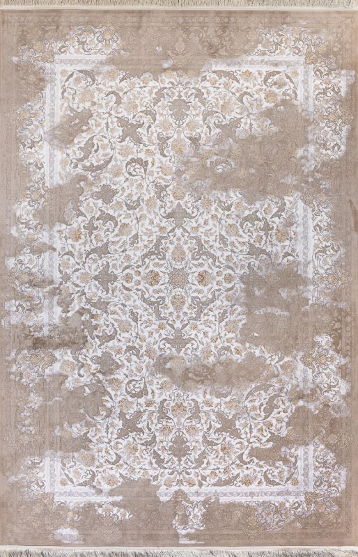 Иранский ковер из вискозы и акрила «Enzo Collection» 1200- Cream Vintage 200 x 300 см