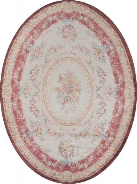 Китайский ковер из шерсти «SAVONNERIE EXCLUSIVE» WVR-001(Oval) 250 x 350 см