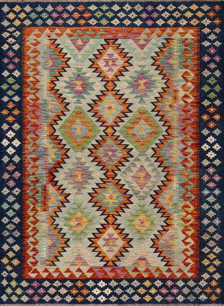 Пакистанский ковер из шерсти «KILIM» 23-15708 150 x 201 см