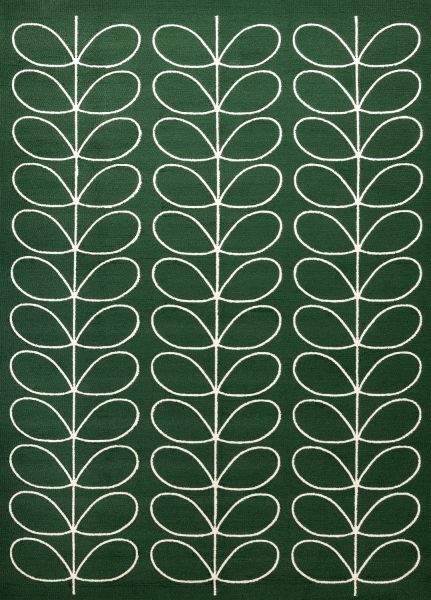 Китайский ковер из полиэстера «ORLA KIELY OUTDOOR» Linear Stem Jade 460507 160 x 230 см